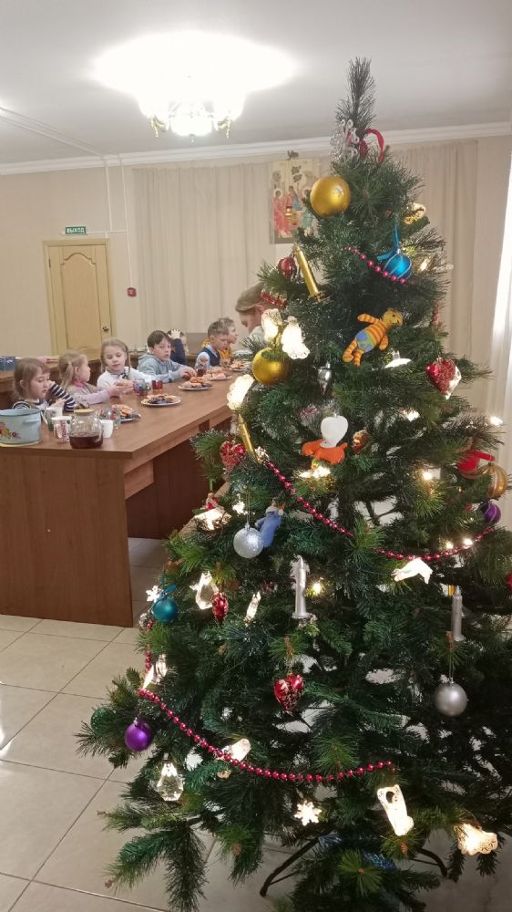 Работа воскресной школы нашего храма
