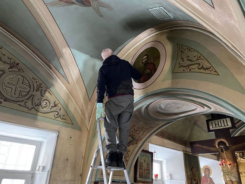 Реставрация храма