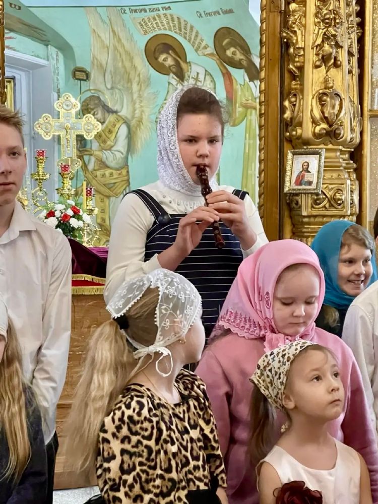 Поздравление прихожан